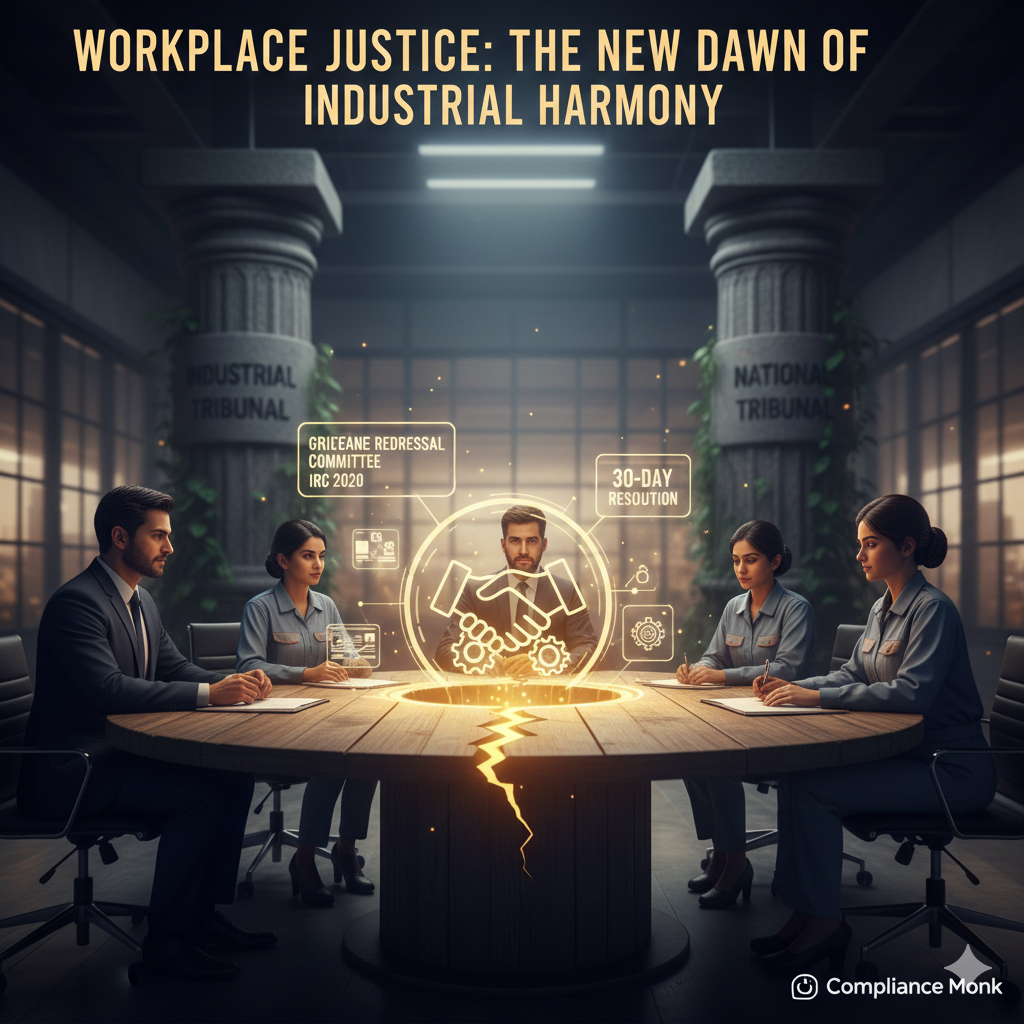 First-Time Statutory Recognition of Grievance Redressal Mechanism in India under the Industrial Relations Code, 2020