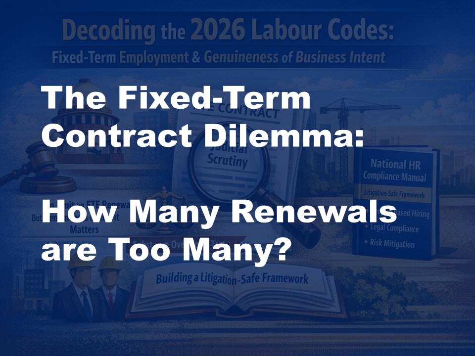 The Fixed-Term Contract Dilemma: How Many Renewals are Too Many?