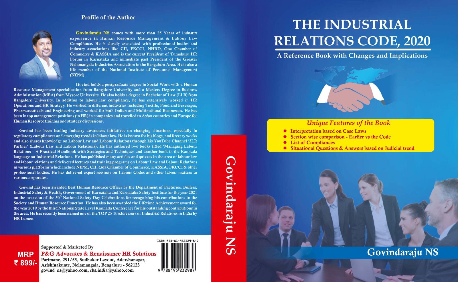 The Industrial Relations Code, 2020 | A Reference Book with Changes and Implications